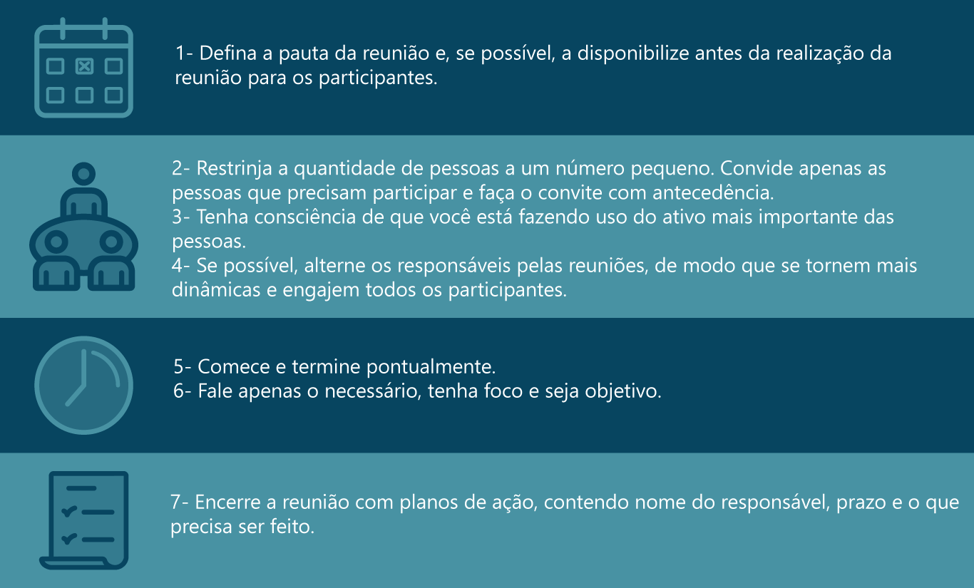 Sete dicas para reuniões bem-sucedidas - Bridge Consulting